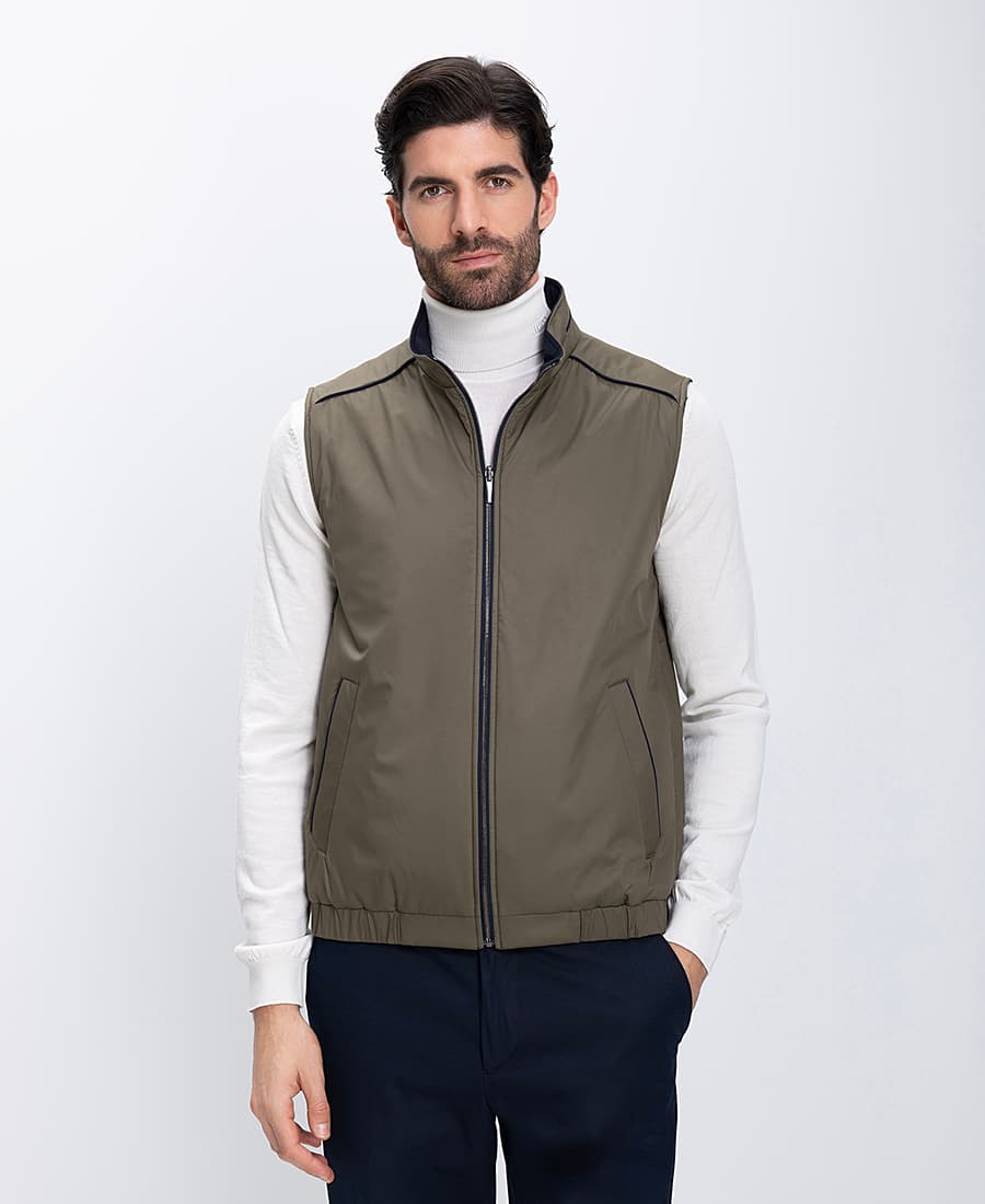 Men's Vests Eton Blue