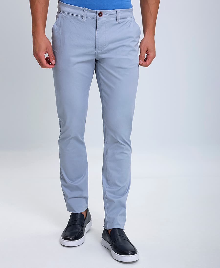 Men's Chino Pants B.S Bags Blue