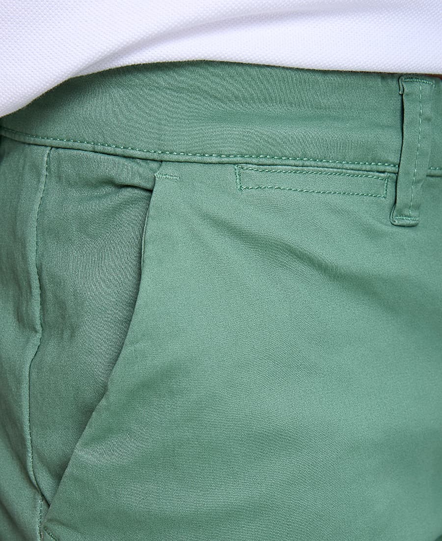 Men's Chino Pants B.S Bags Green