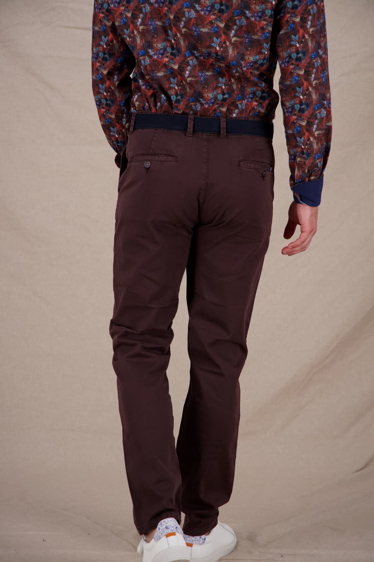 Men's Chino Pants A Fish named Fred Brown