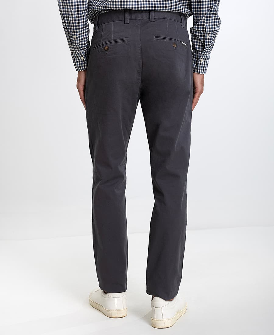 Men's Chino Pants Gant Gray