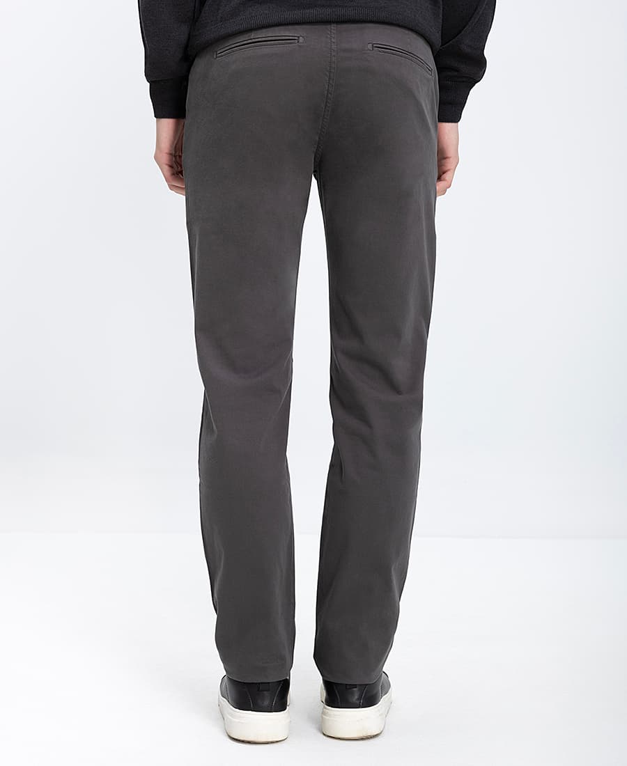 Men's Chino Pants B.S Bags Gray