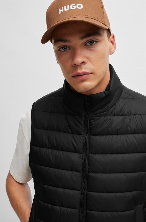Men's Vests Hugo Black