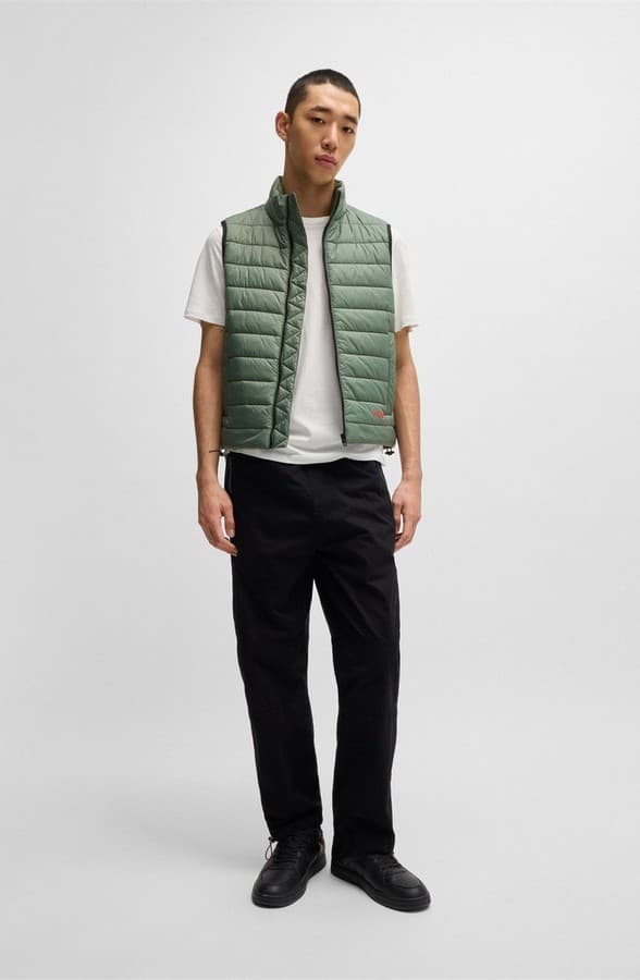 Men's Vests Hugo Green