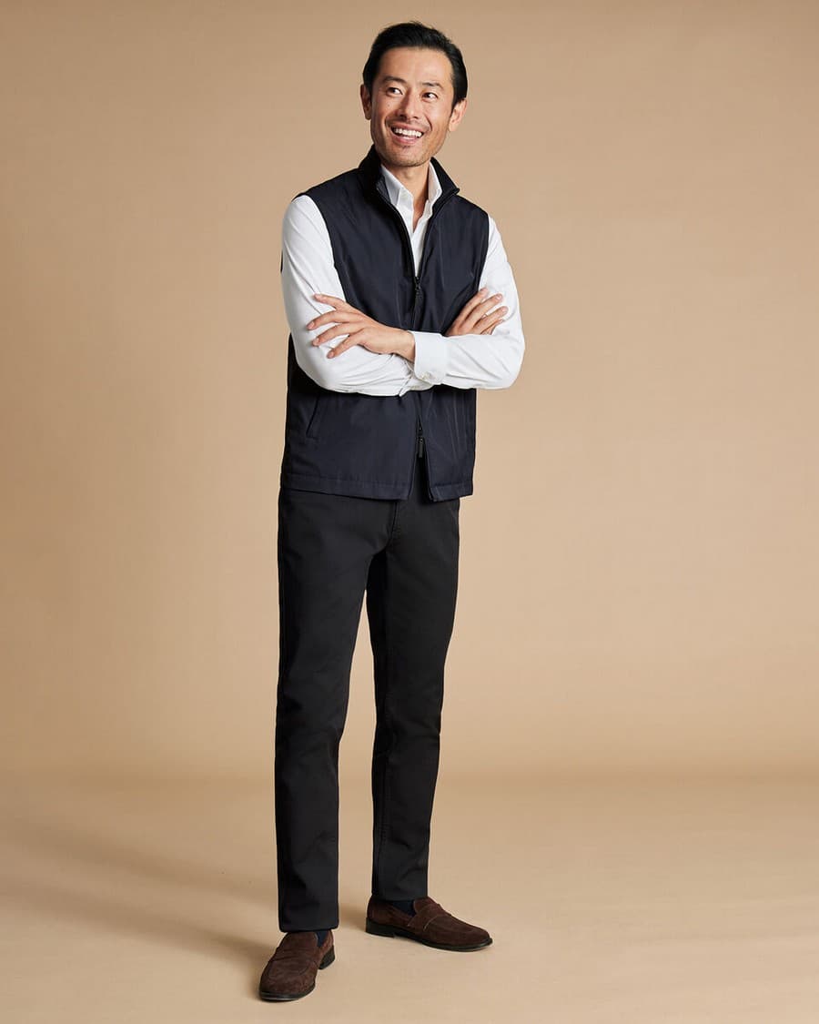 Men's Vests Charles Tyrwhitt Blue