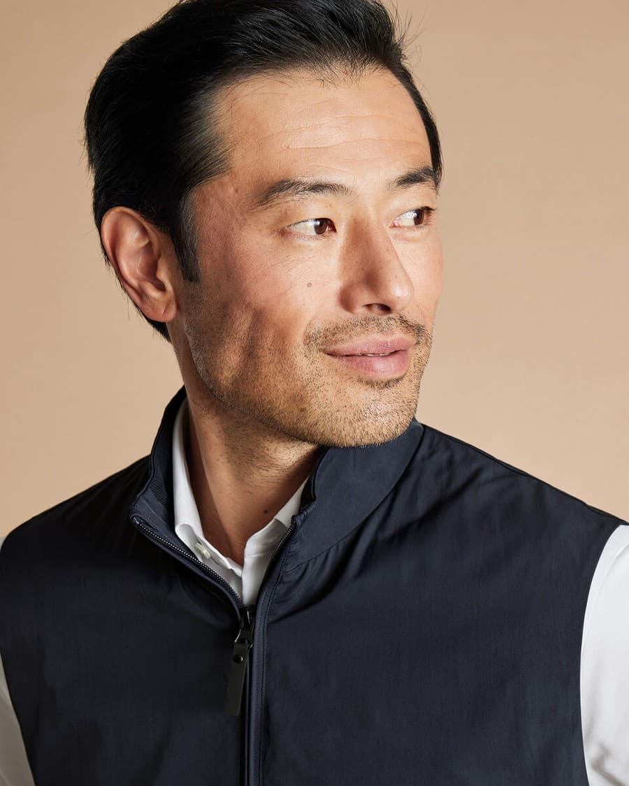 Men's Vests Charles Tyrwhitt Blue