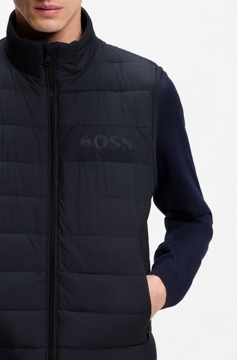 Men's Vests Boss Blue