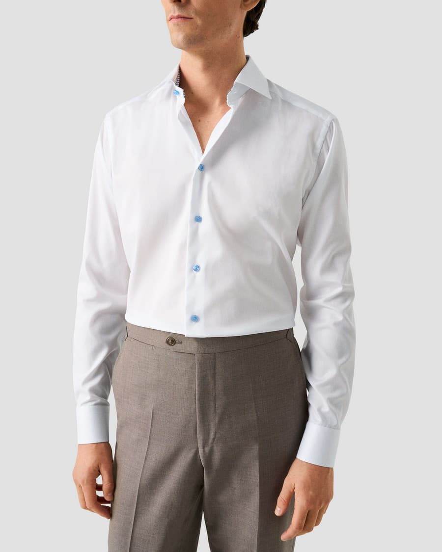 Men's Shirts Eton White
