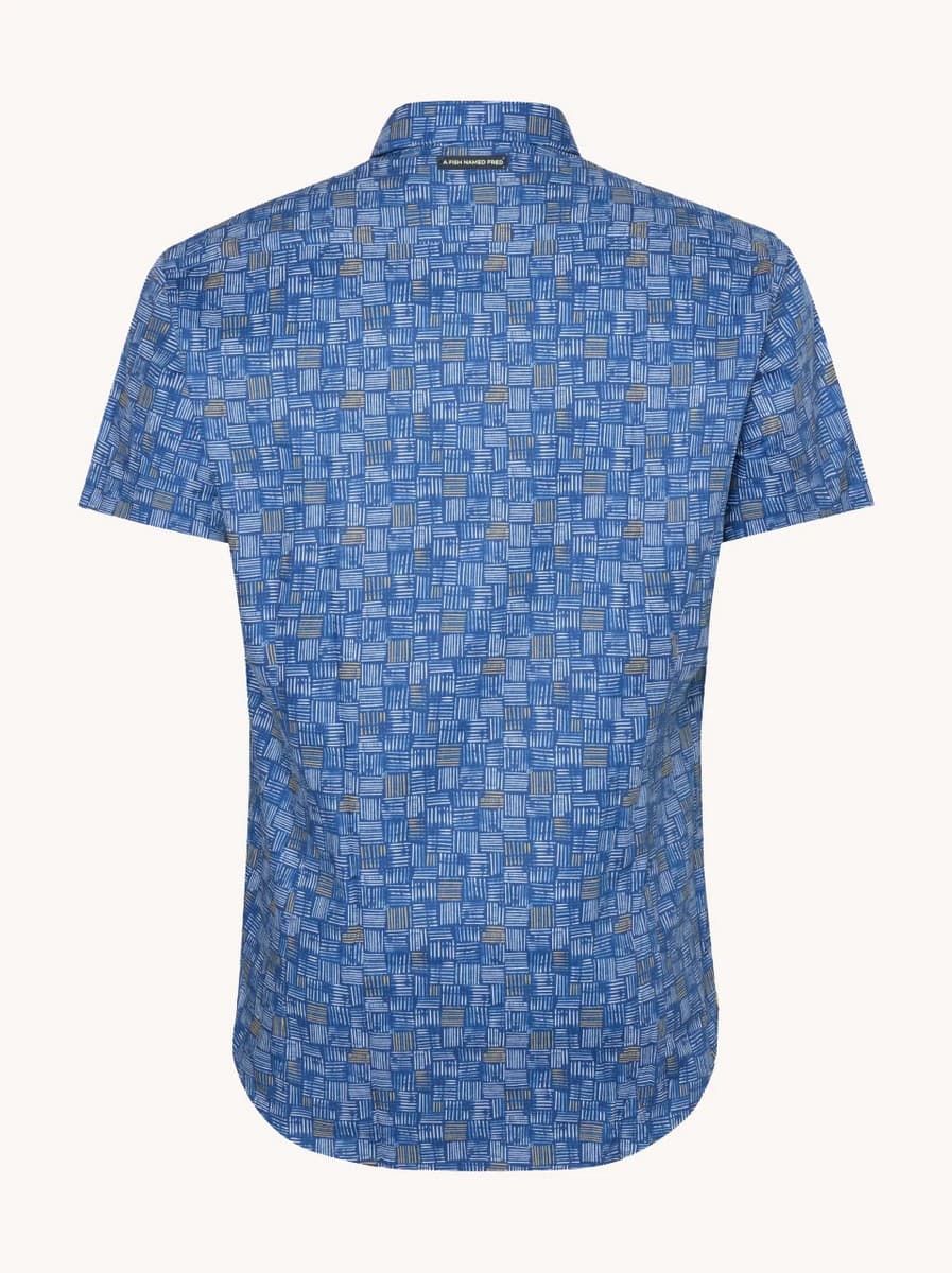 Men's Shirts A Fish named Fred Blue