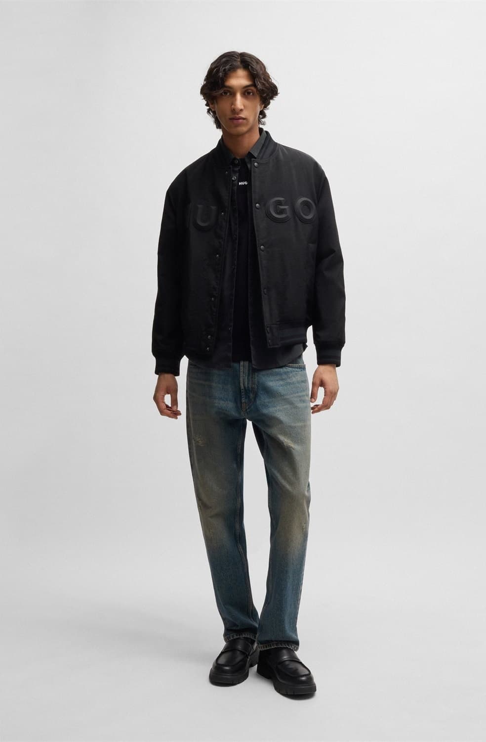 Men's Shirts Hugo Black