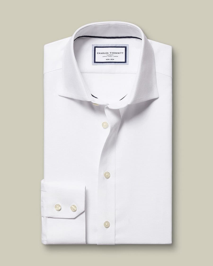 Men's Shirts Charles Tyrwhitt White