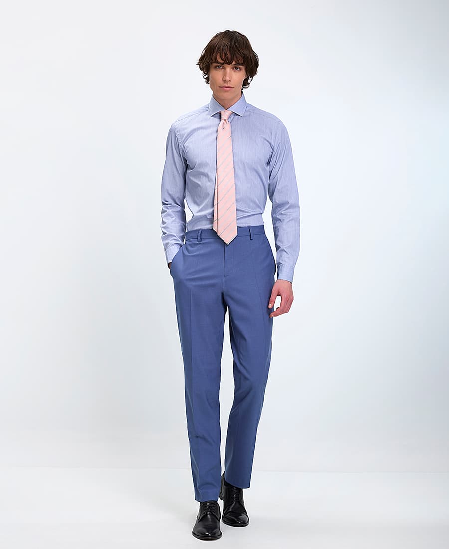 Men's Shirts CC Collection Corneliani Blue