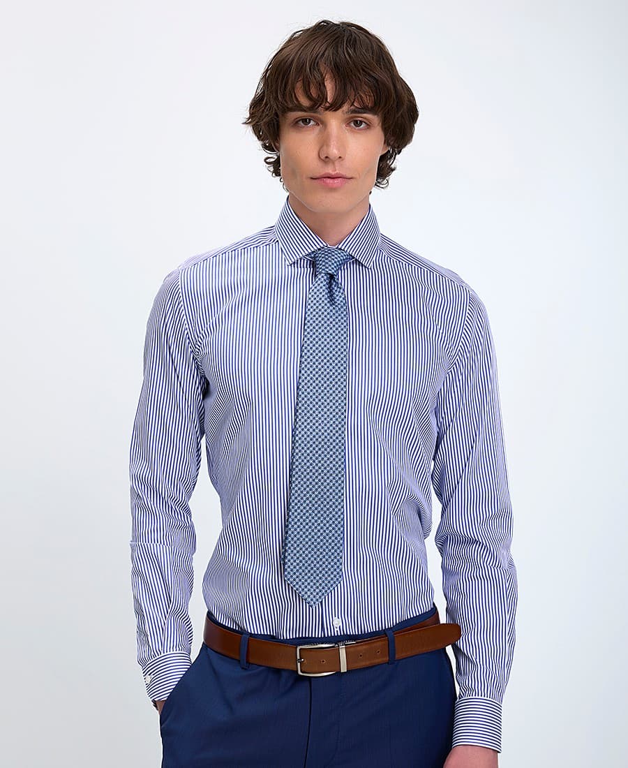 Men's Shirts Xacus Blue