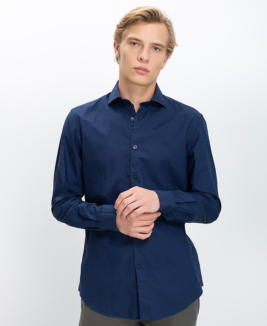 Men's Shirts Harmont & Blaine Blue