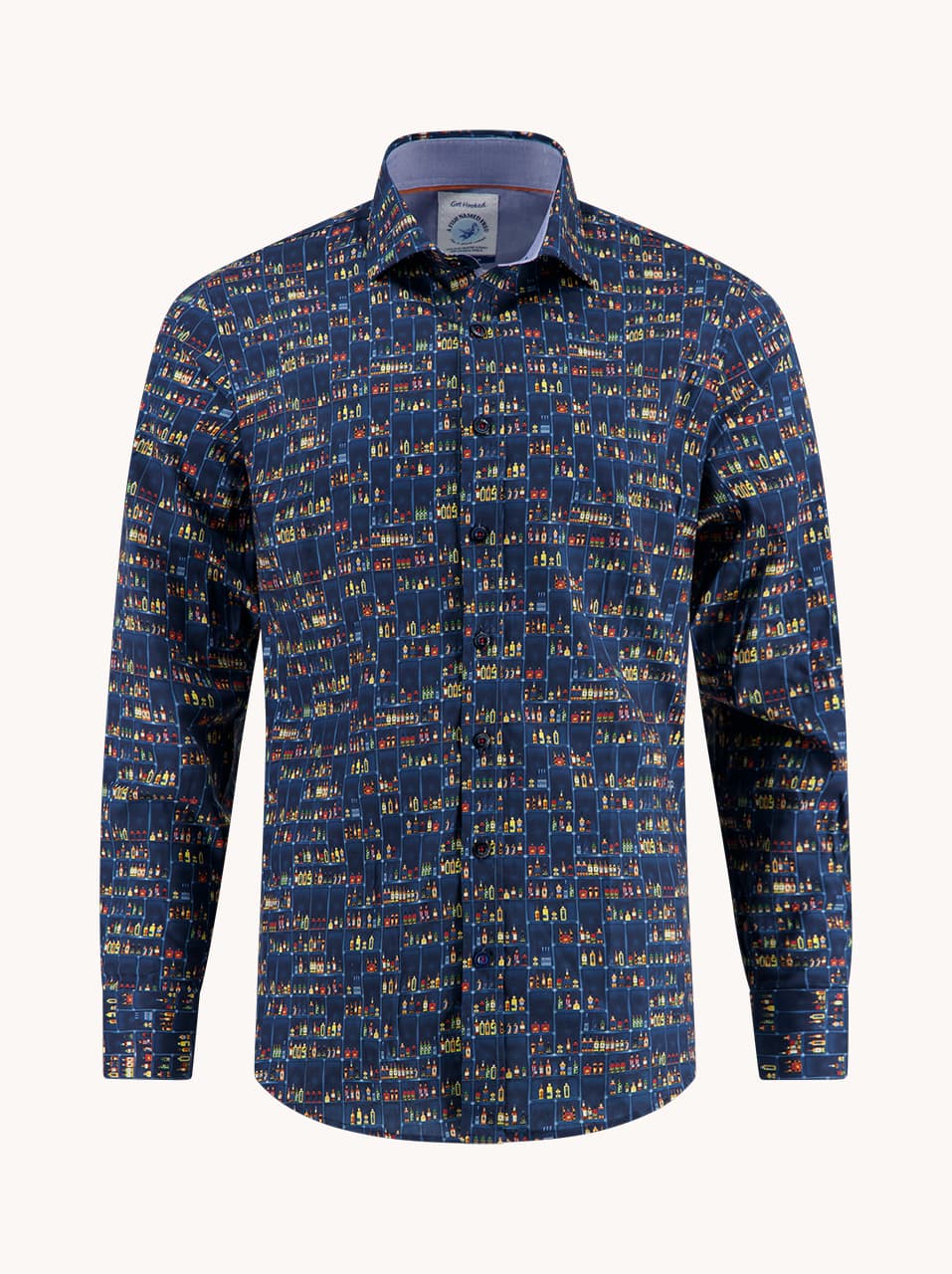 Men's Shirts A Fish named Fred Blue