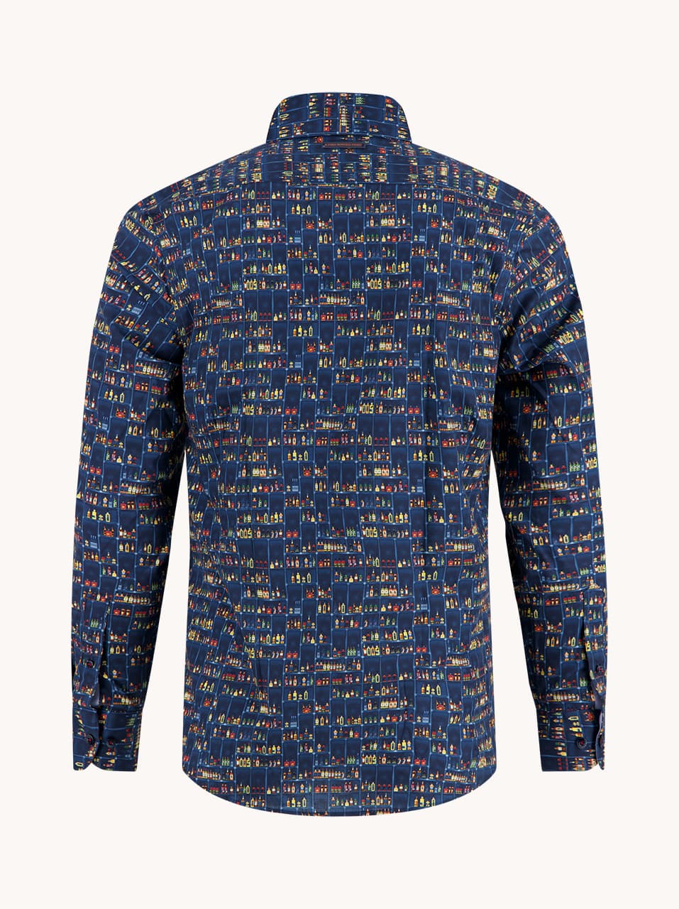 Men's Shirts A Fish named Fred Blue