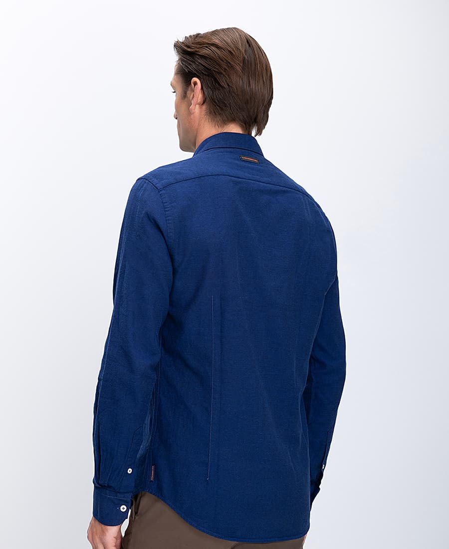 Men's Shirts A Fish named Fred Blue