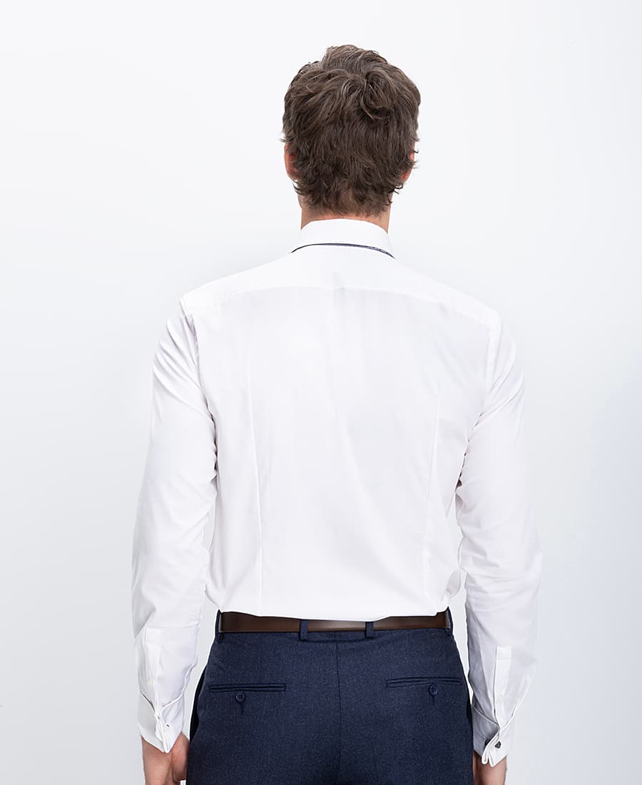 Men's Shirts Boss White