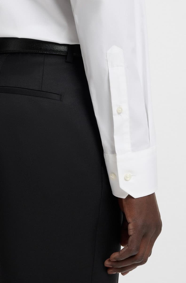 Men's Shirts Boss White