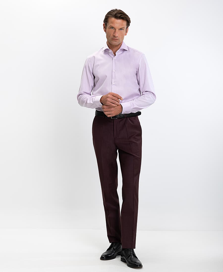 Men's Shirts Boss Purple
