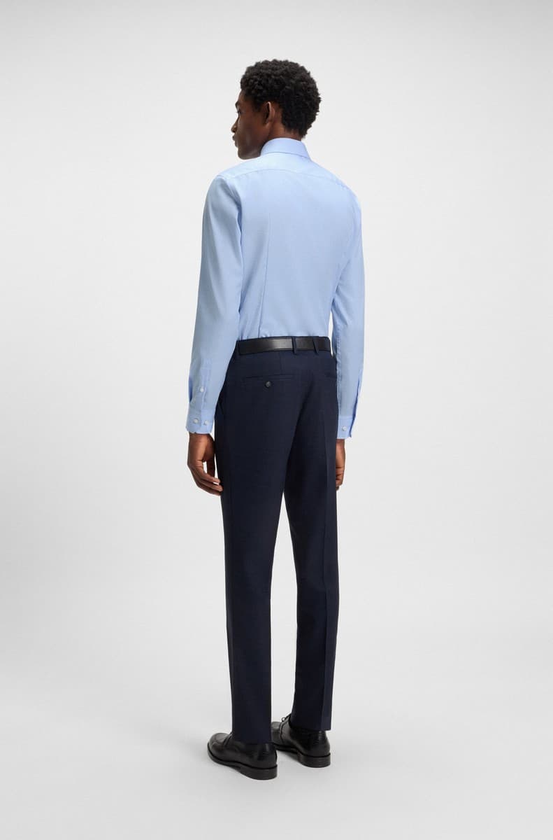 Men's Shirts Boss Blue