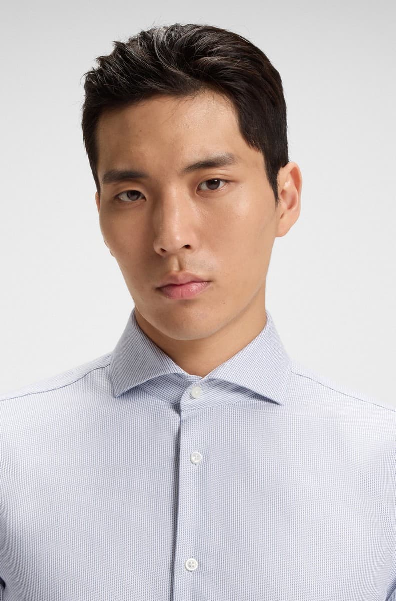 Men's Shirts Boss Blue