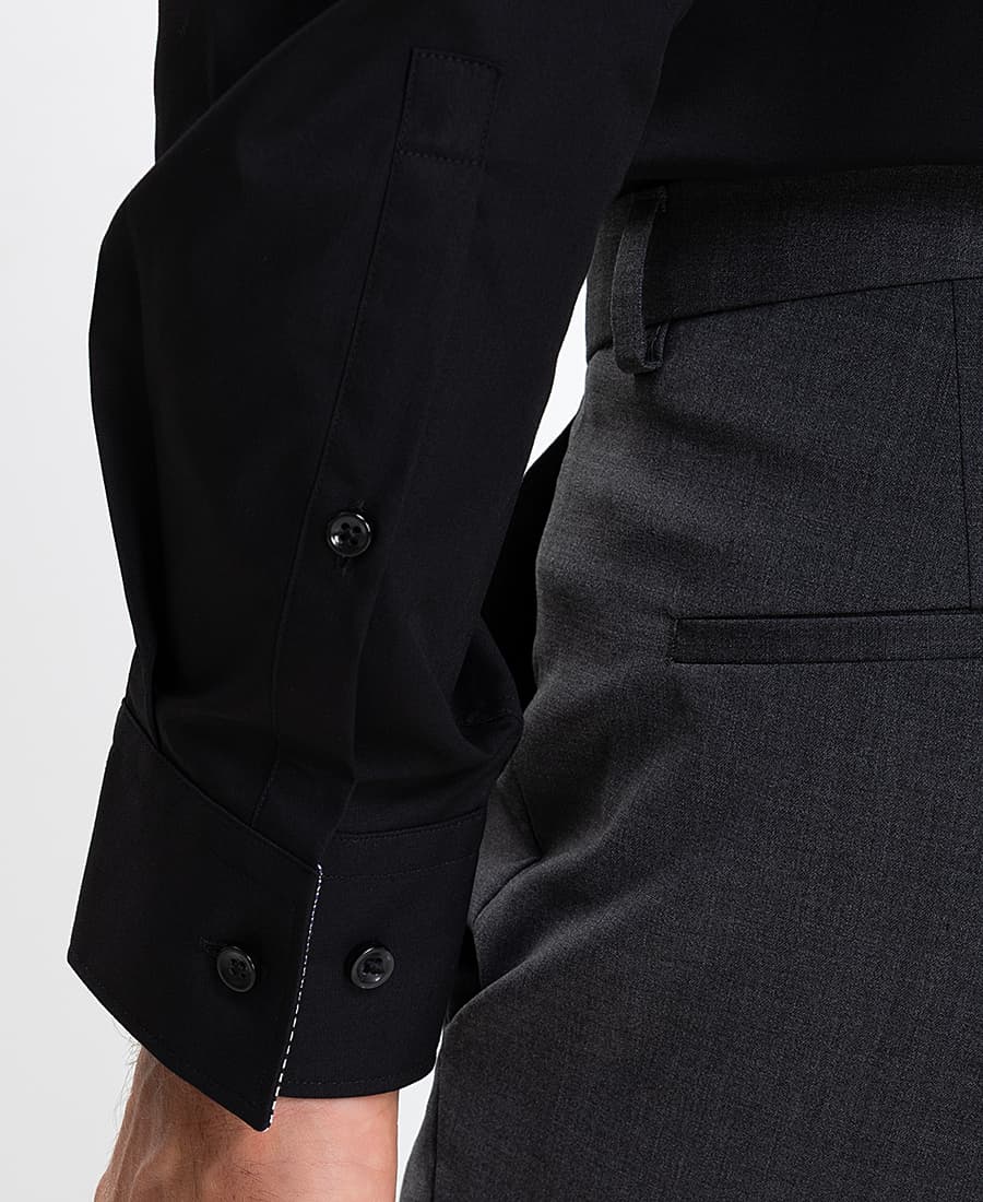 Men's Shirts Hugo Black