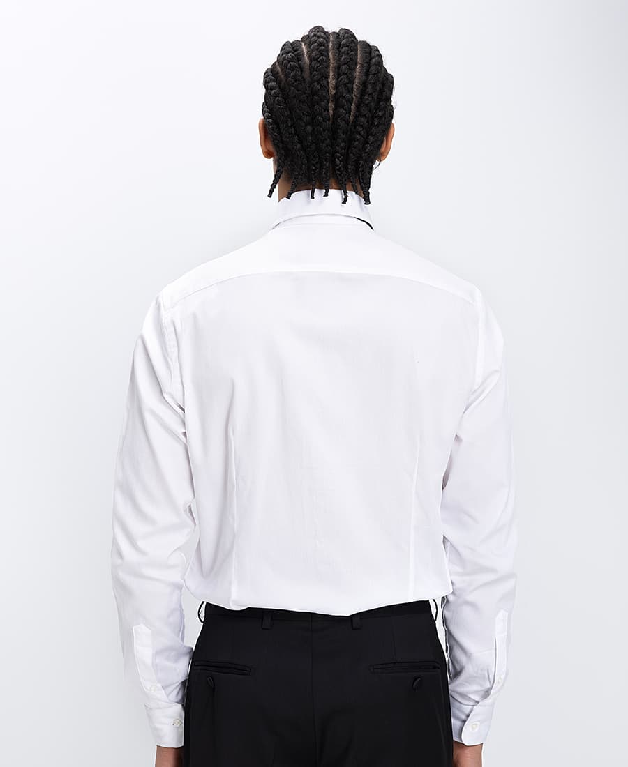 Men's Shirts Vardas White