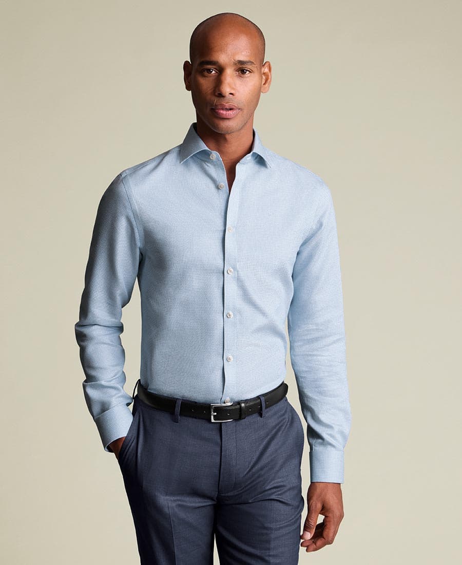 Men's Shirts Charles Tyrwhitt Blue