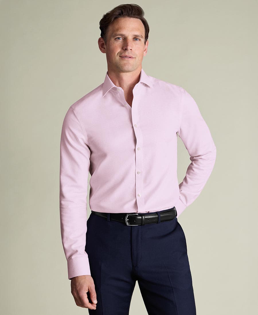 Men's Shirts Charles Tyrwhitt Pink