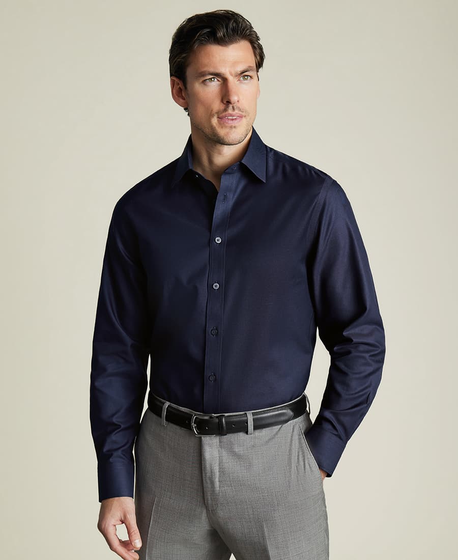Men's Shirts Charles Tyrwhitt Blue