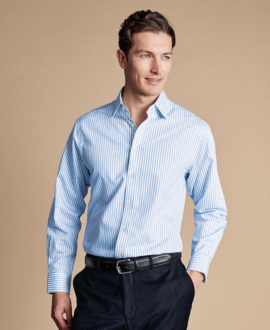 Men's Shirts Charles Tyrwhitt Blue