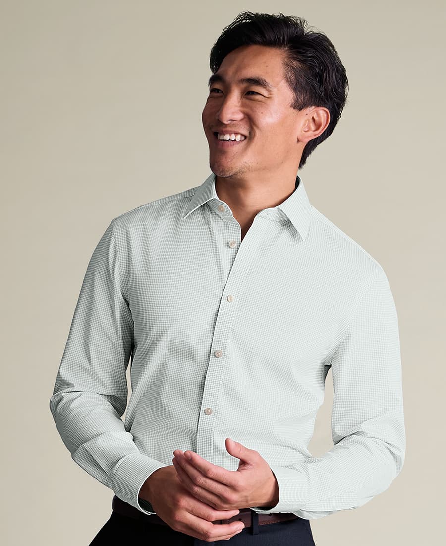 Men's Shirts Charles Tyrwhitt Purple