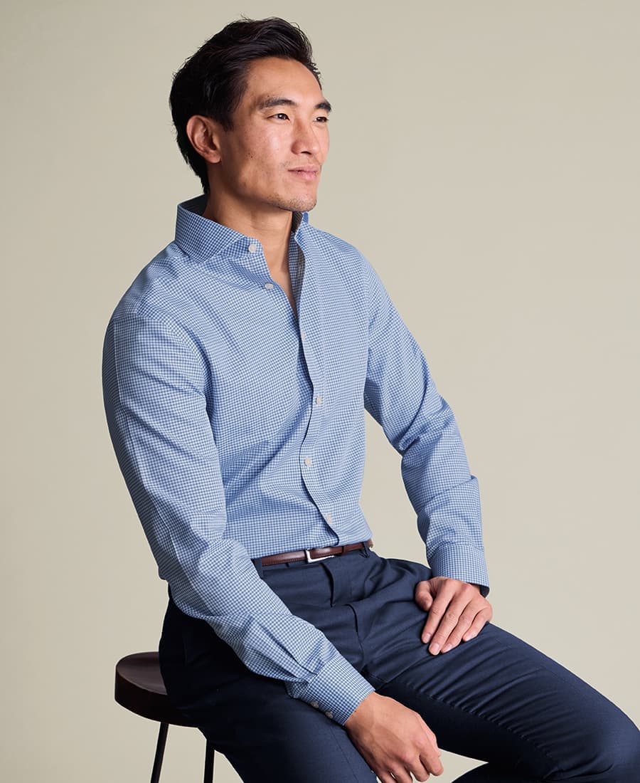 Men's Shirts Charles Tyrwhitt Blue