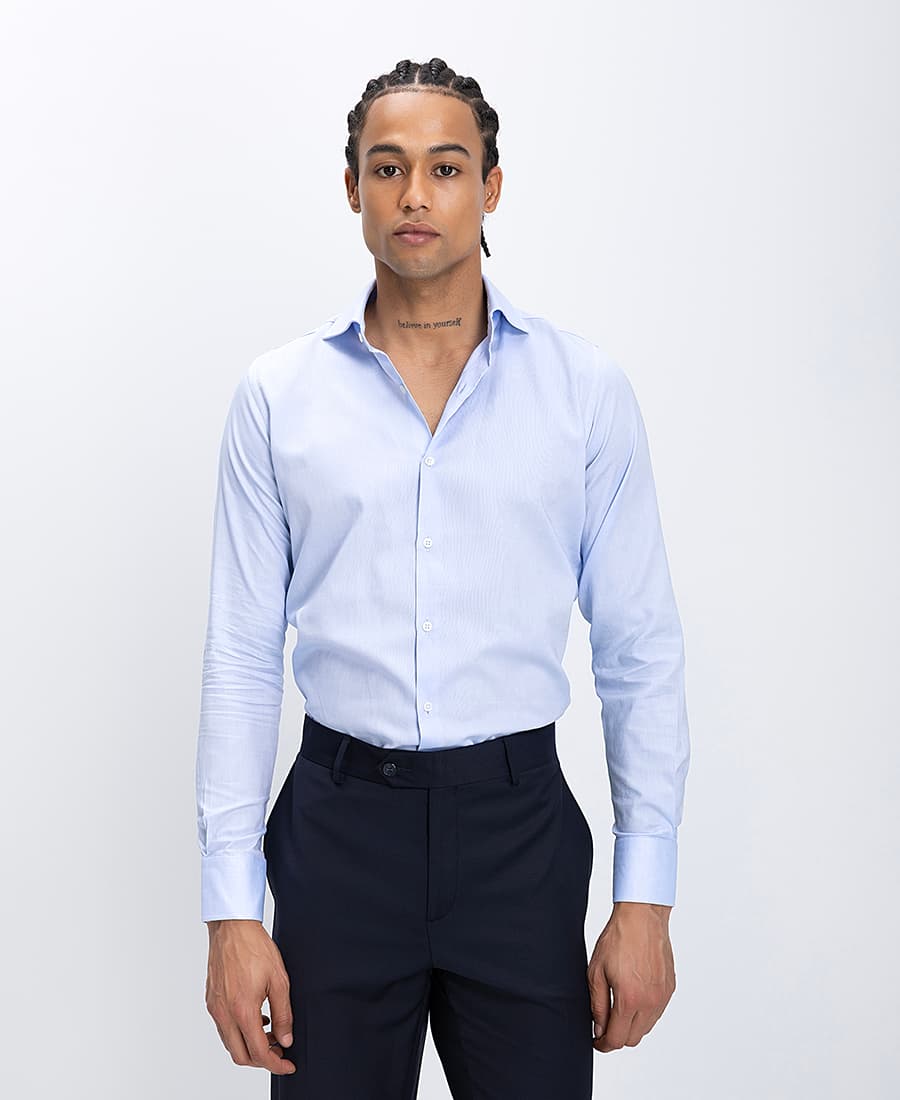 Ανδρικά πουκάμισα HD X Vardas Λευκό