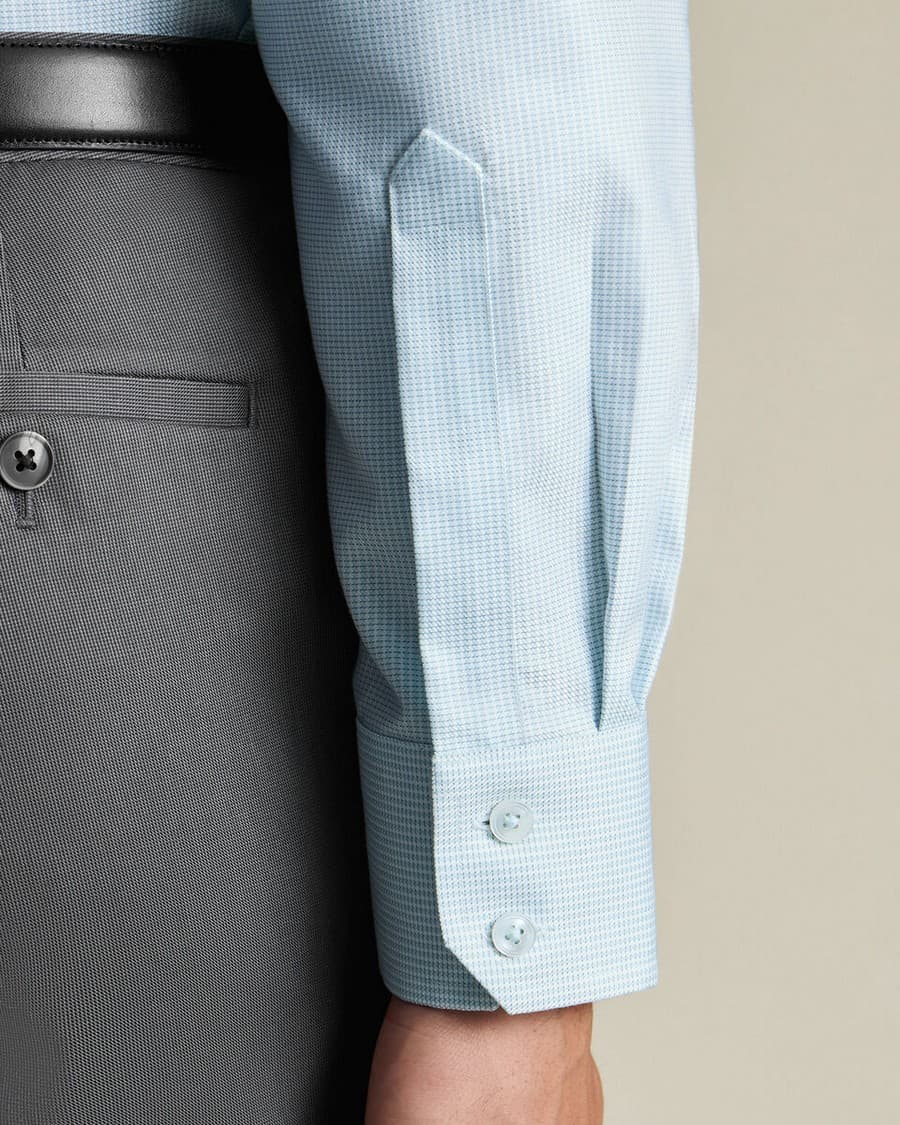 Men's Shirts Charles Tyrwhitt Green