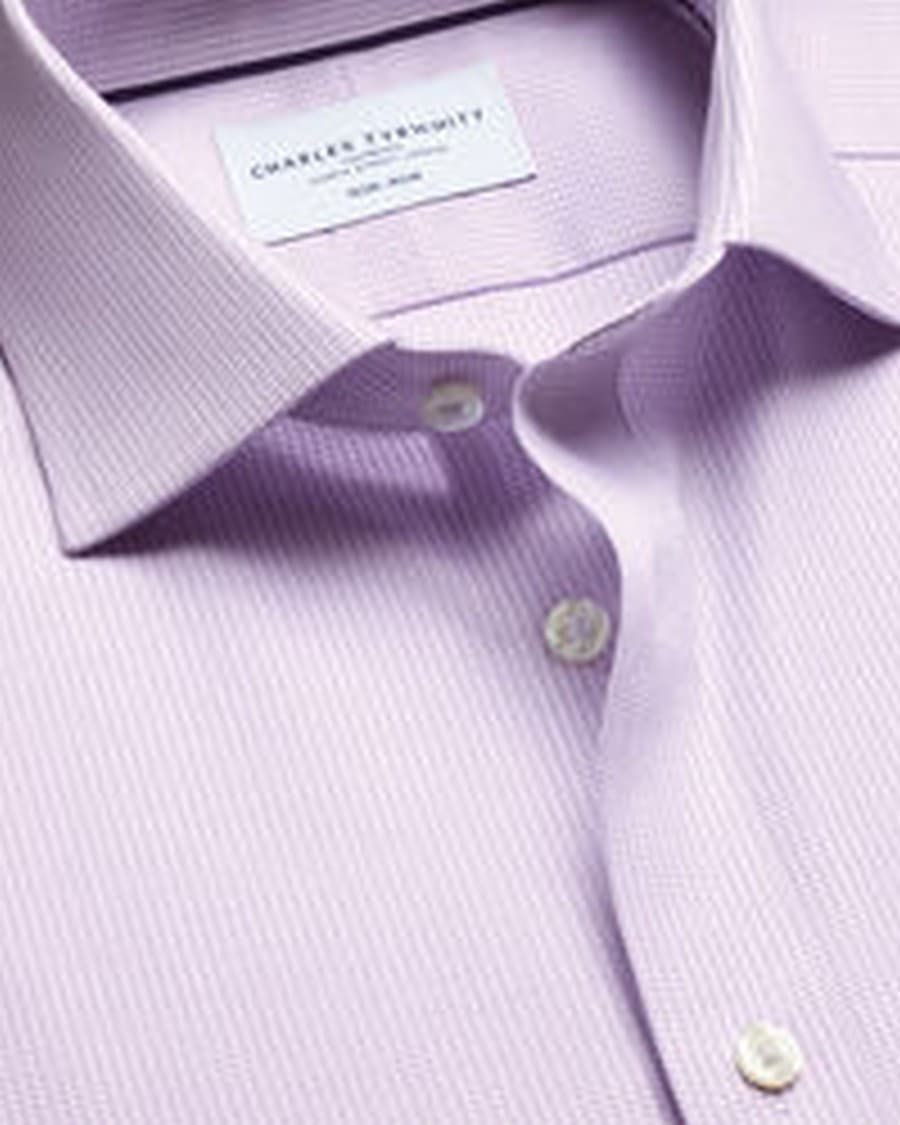Men's Shirts Charles Tyrwhitt Purple