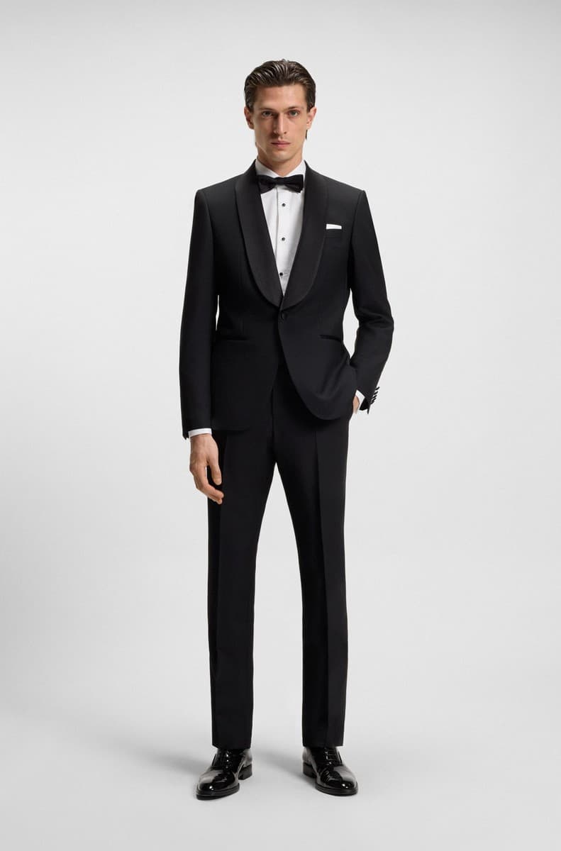 Men's Shirts Boss White