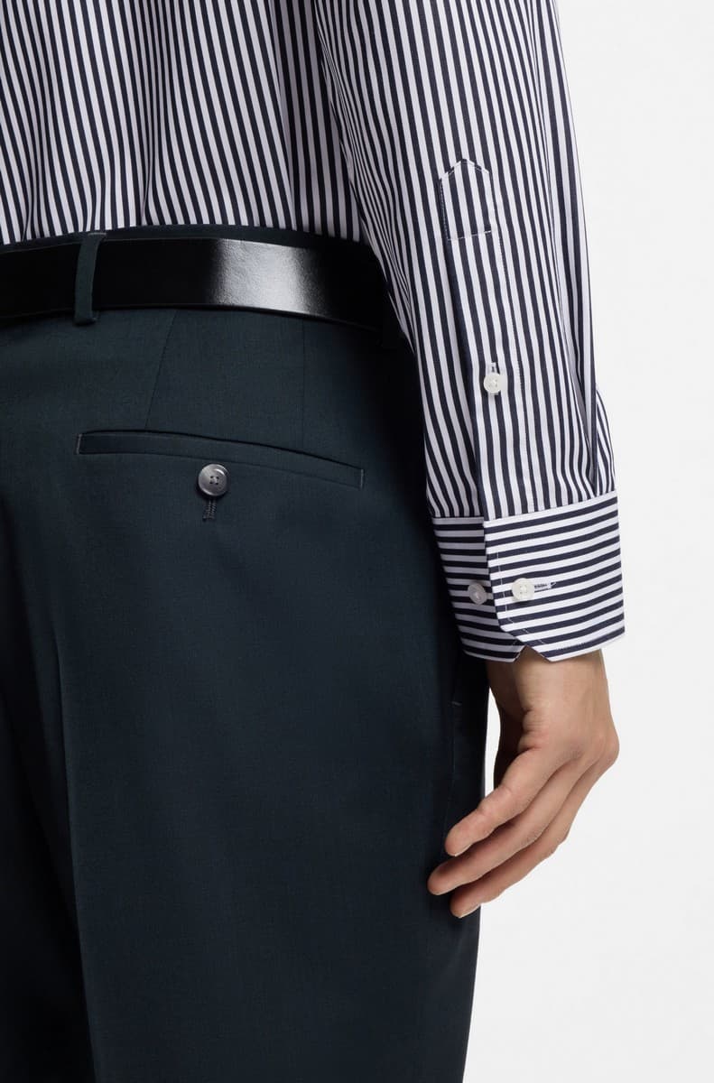 Men's Shirts Boss Blue