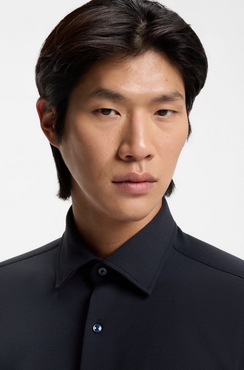 Men's Shirts Boss Blue