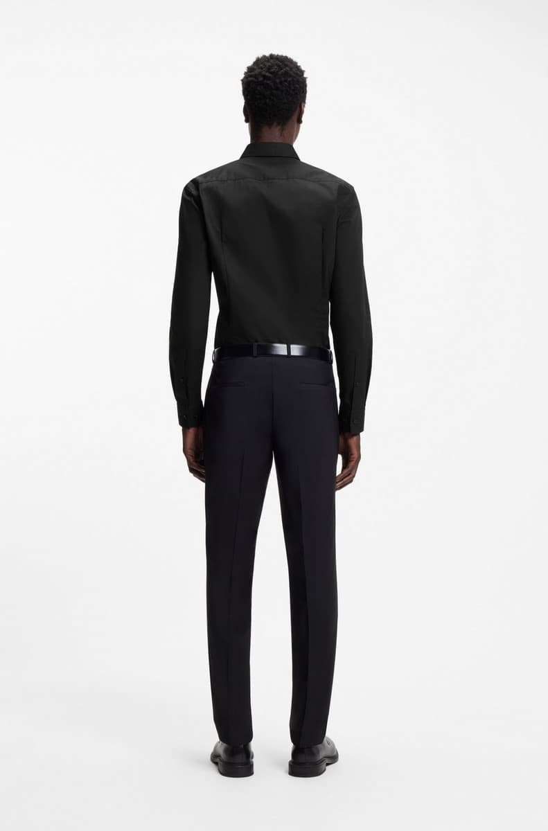 Men's Shirts Hugo Black