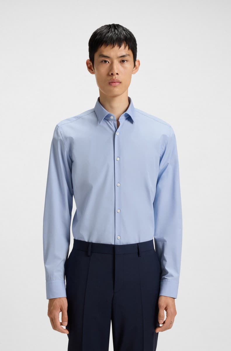 Men's Shirts Hugo Blue