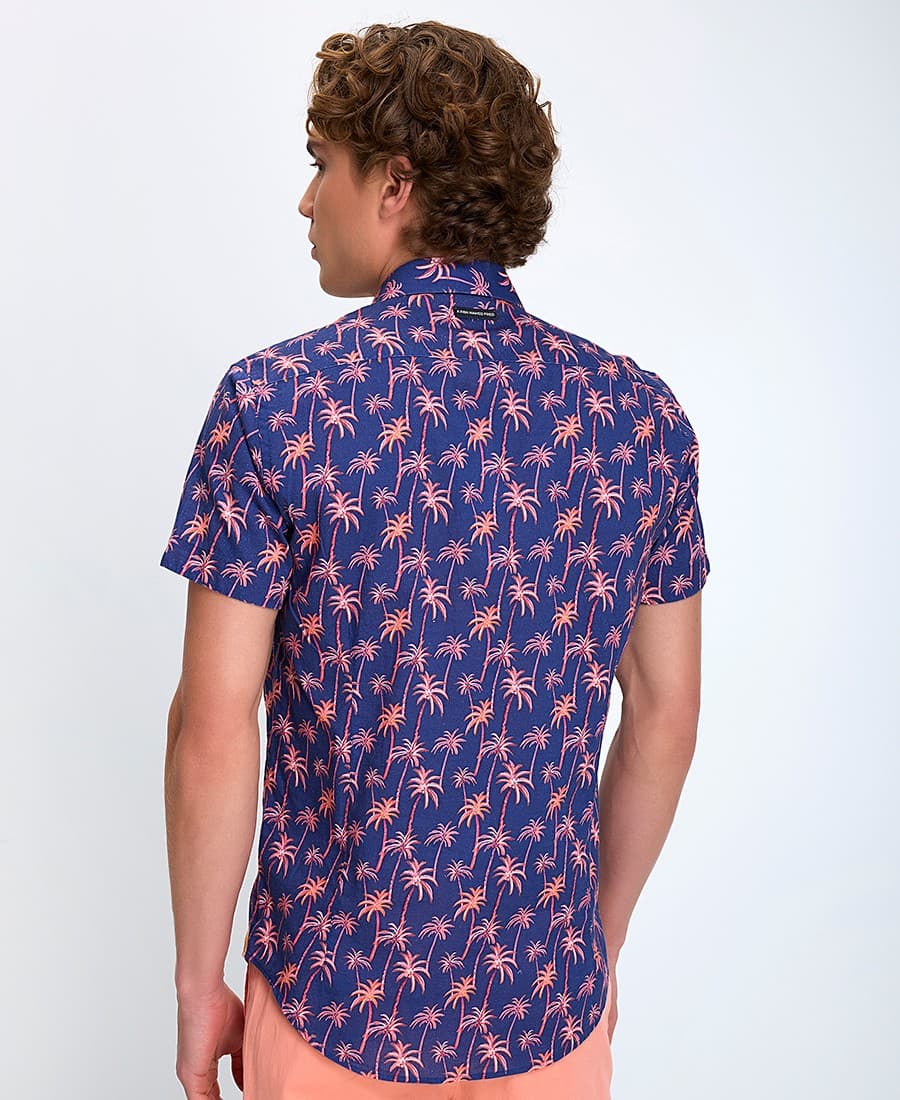 Men's Shirts A Fish named Fred Blue