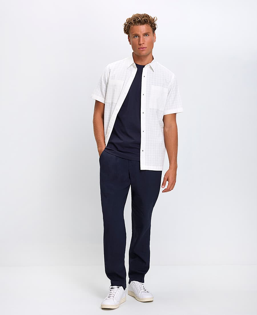 Men's Shirts Basefield White