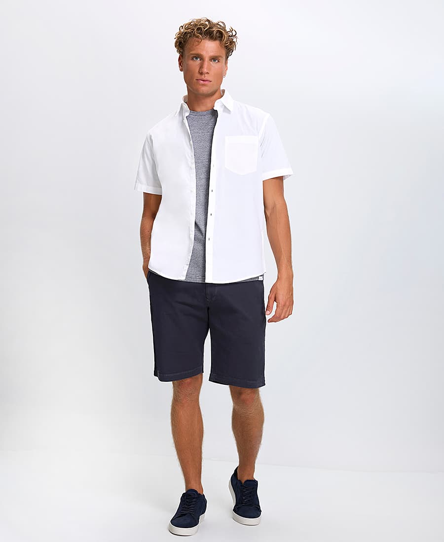 Men's Shirts Basefield White