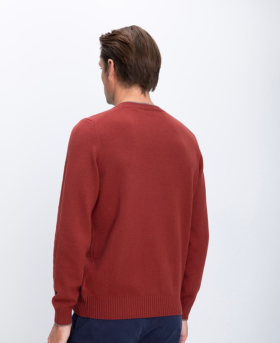 Men's Sweaters Gran Sasso Red