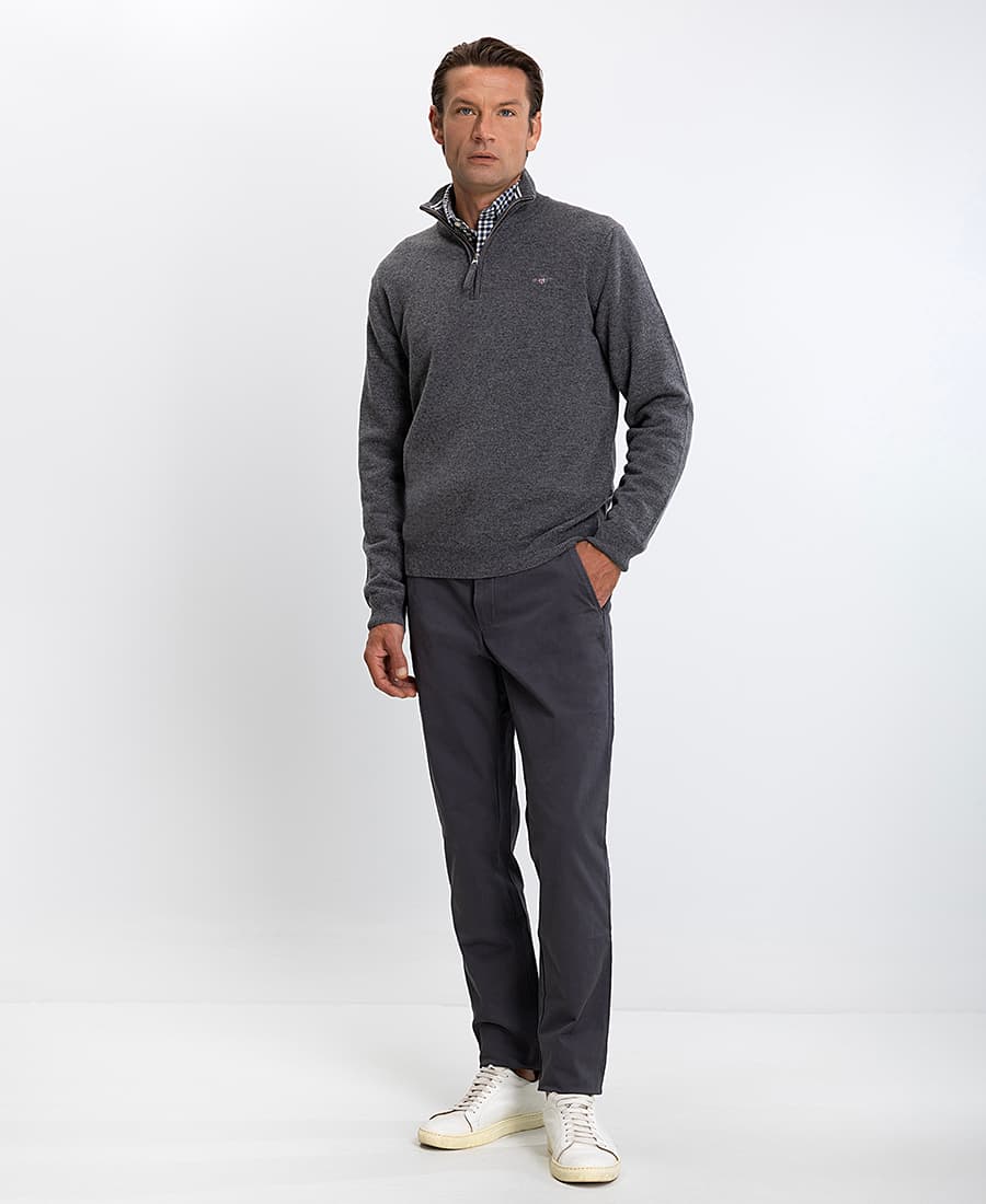 Men's Sweaters Gant Gray