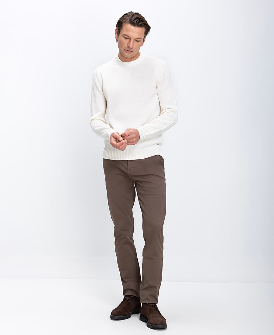 Men's Sweaters MarkUp White
