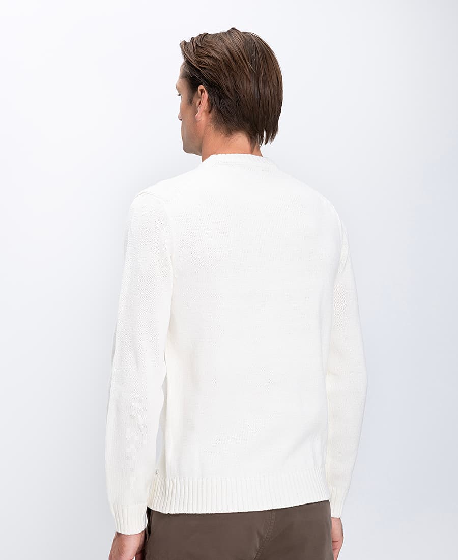 Men's Sweaters MarkUp White
