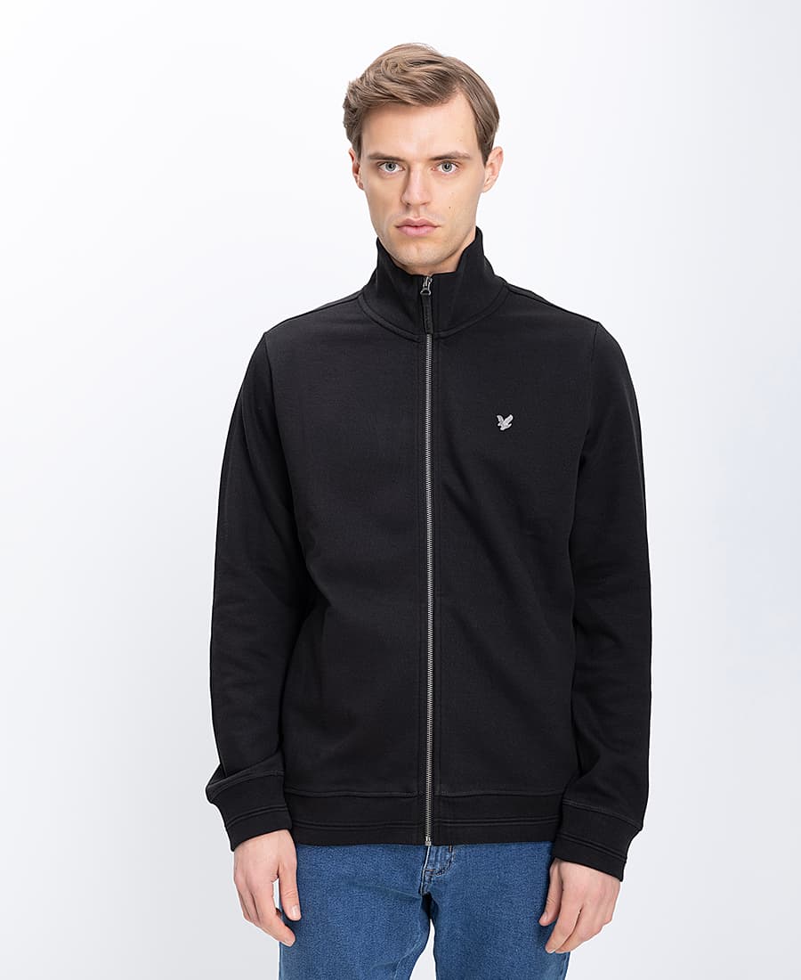 Ανδρικές ζακέτες Lyle & Scott Μαύρο